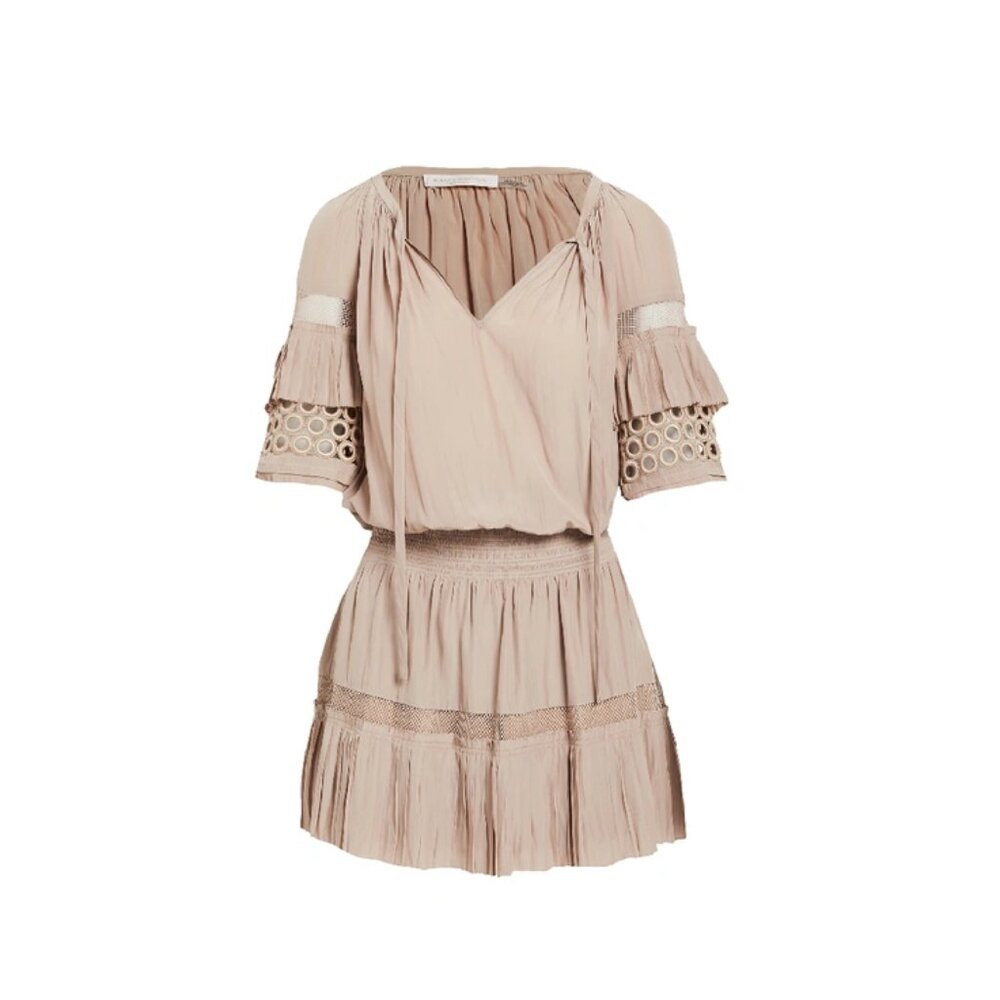 Ramy Brook Women's Moriah Cutout Sleeve Mini Dress - Ivory